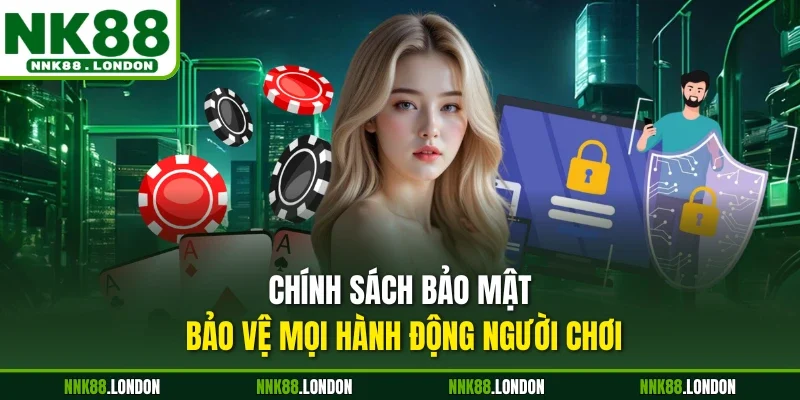 Chính sách bảo mật bảo vệ mọi hành động người chơi