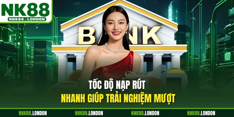 Tốc độ nạp rút nhanh giúp trải nghiệm mượt