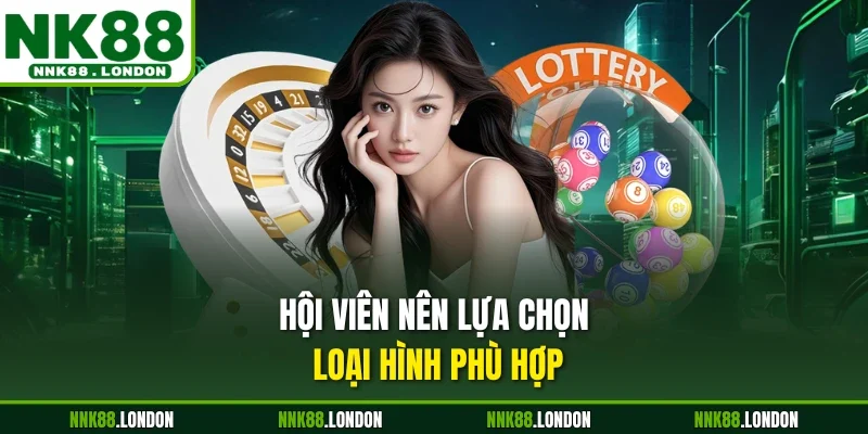 Hội viên nên lựa chọn loại hình phù hợp